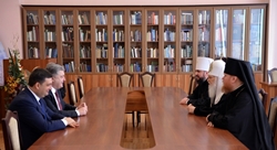 Патріарх Філарет провів зустріч з керівниками держави 